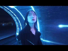 Shenzhen Biennale Wormhole project installation effect animation