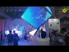 LED  transparent screen  animations