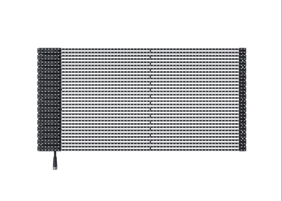 AC265V 260W Zewnętrzny przezroczysty wyświetlacz LED IP66 Fotoelektryczny do fasady okiennej